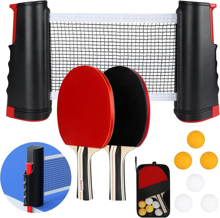 Actual product image Kimigo ‎KM-PPQTZ Tischtennisschläger Set