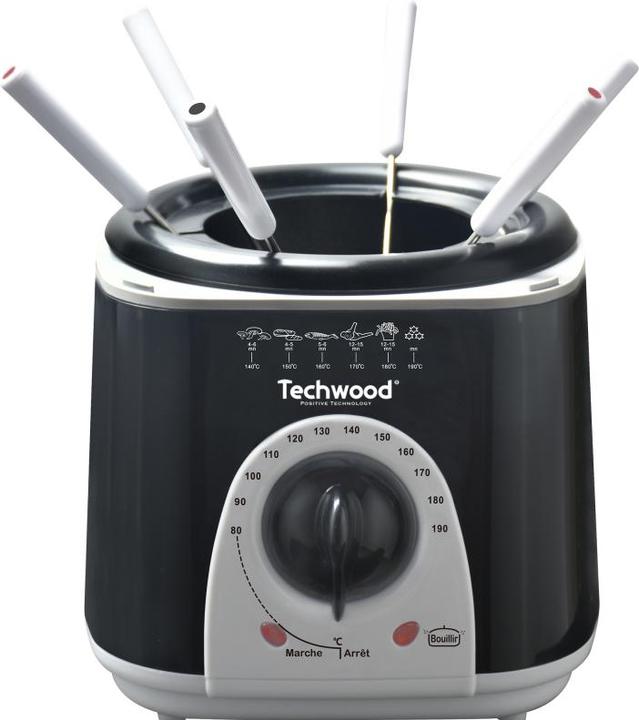 Immagine prodotto Techwood Friggitrice TFF-86 Friggitrice singola stand-alone Nero, Grigio