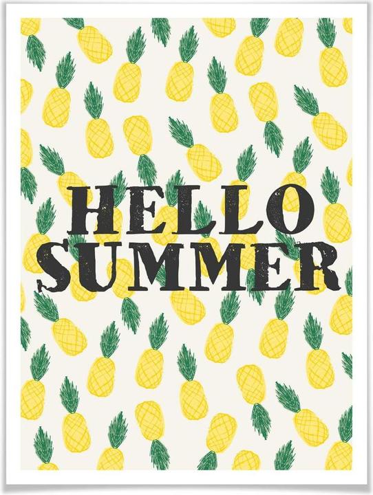 Image du produit Trenddeko Hello Summer (24 x 30 cm)