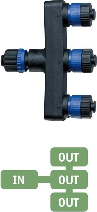 Produktbild Paulmann Outdoor Plug & Shine Verteiler 1 in-3 out