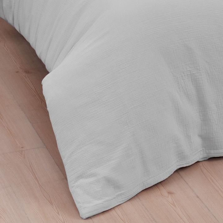 Actual product image Traumschlaf Muslin Uni (Duvet cover, 80 x 80 cm, 240 x 220 cm)