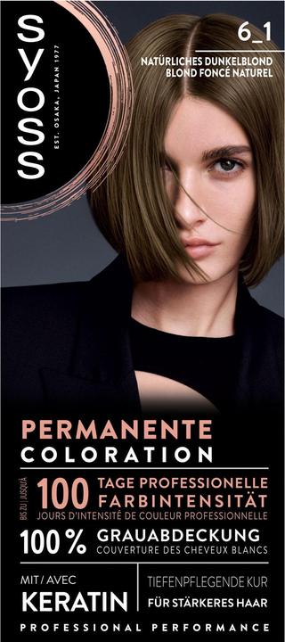 Actual product image Syoss Permanent colouration (6_1 Natural Dark Blonde)