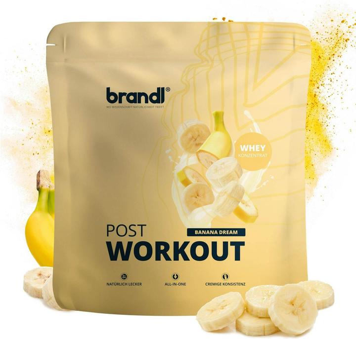 Actual product image Brandl-Nutrition Pulver Pure Protein Banana 1000 g (Banana, 1 pcs., 1000 g)