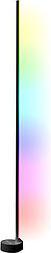Image du produit Luminea WLAN-LED-Steh-/Eck-Leuchte mit App, 12 Watt, schwarz (750 lm)