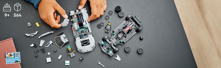 Produktbild LEGO Mercedes-AMG F1 W12 E Performance & Mercedes-AMG Project One (76909, LEGO Speed Champions)