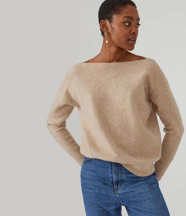 Produktbild La Redoute Collections Pullover mit U-Boot-Ausschnitt (XXL)