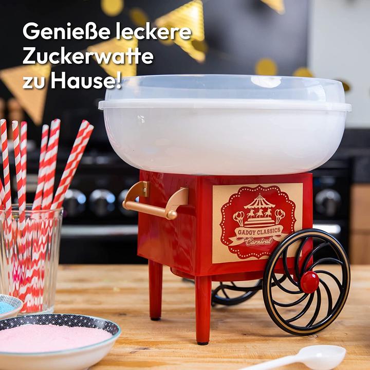Produktbild Gadgy Zuckerwattemaschine Rot/Weiss