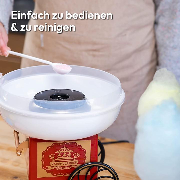 Produktbild Gadgy Zuckerwattemaschine Rot/Weiss