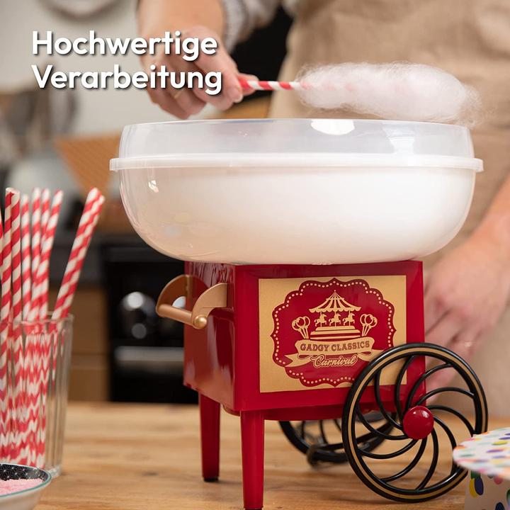 Produktbild Gadgy Zuckerwattemaschine Rot/Weiss