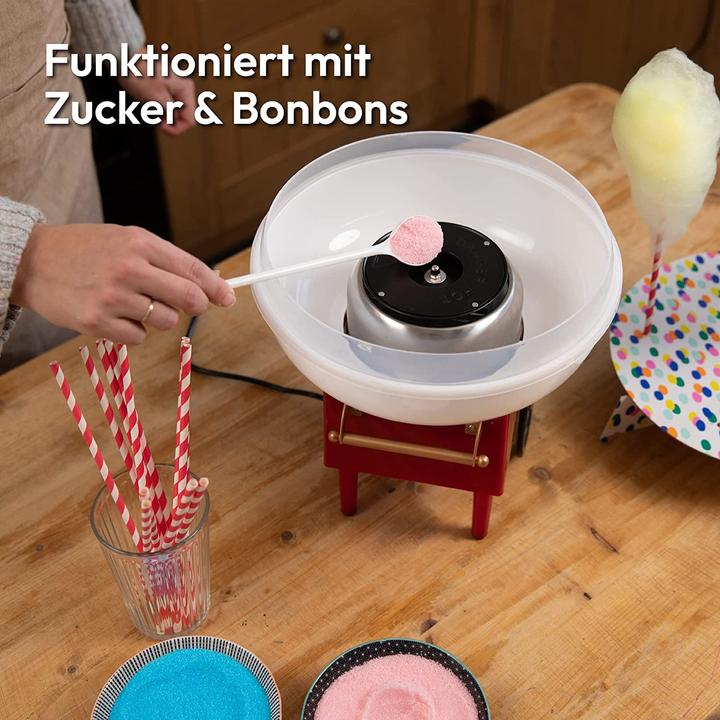 Produktbild Gadgy Zuckerwattemaschine Rot/Weiss