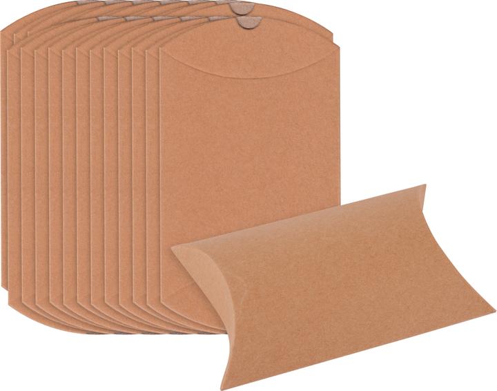 Produktbild VBS Kraftpapier "Faltschachtel", ca. 14 x 10 x 3,5 cm, 25 Stück