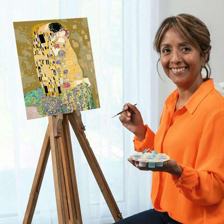 Actual product image Ravensburger CreArt Klimt The Kiss