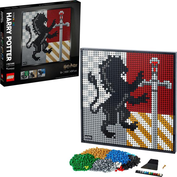 Immagine prodotto LEGO Harry Potter Hogwarts Crest (31201, LEGO Harry Potter)