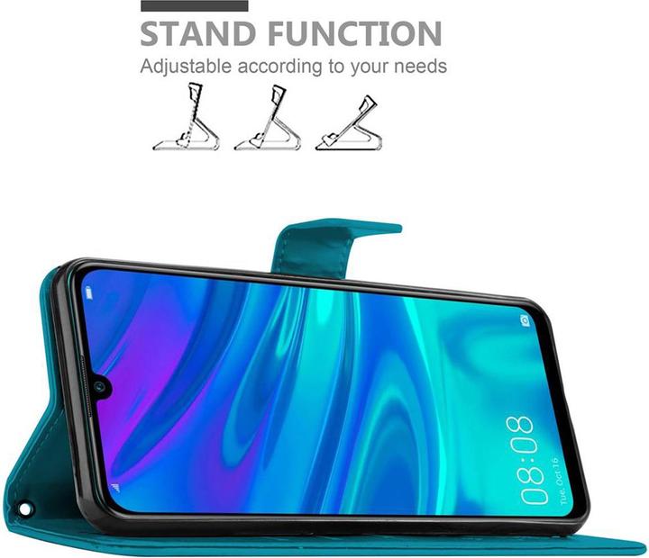 Image du produit Cadorabo Couverture du livre de fleurs (Huawei P Smart (2019))