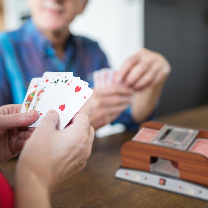 Image du produit Relaxdays Mélangeur de cartes 2 decks