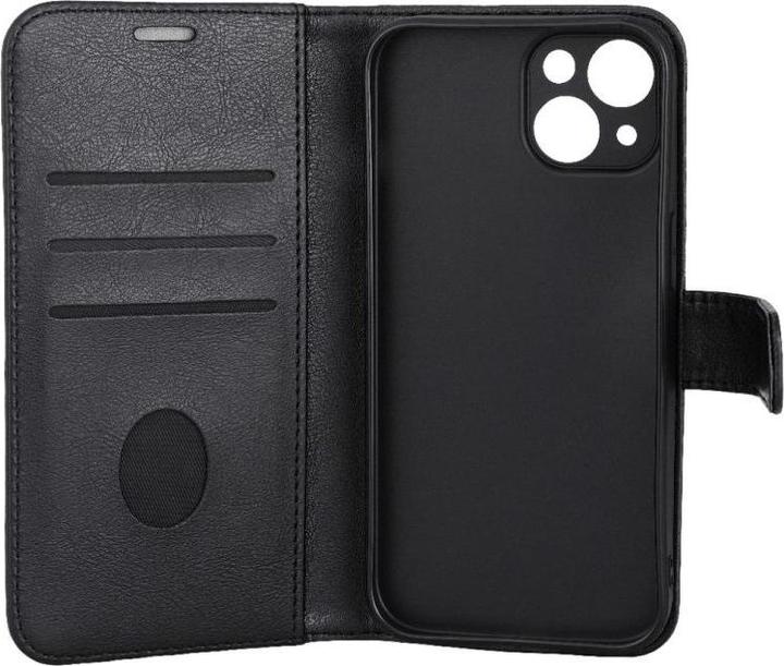 Immagine prodotto Radicover Protezione dalle radiazioni Portafoglio in pelle vegana iPhone 15 Flipcover Nero PU (Apple iPhone 15)