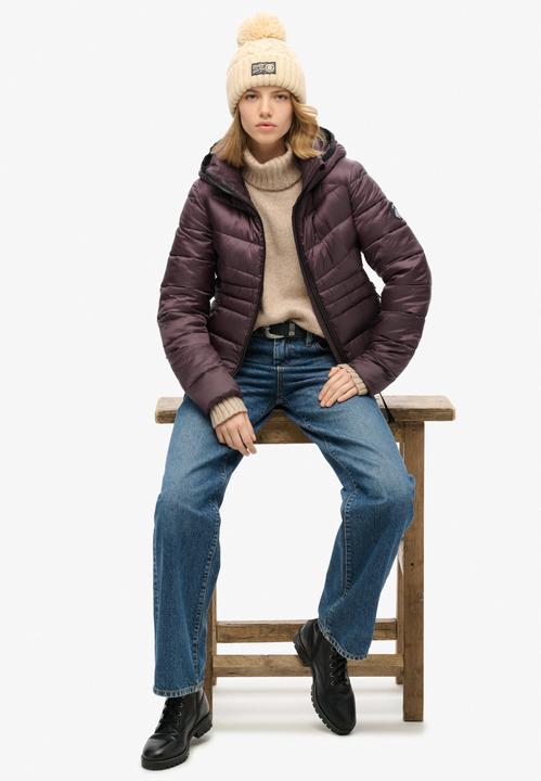 Produktbild Superdry geposterte daunenjacke, fuji quit (L)