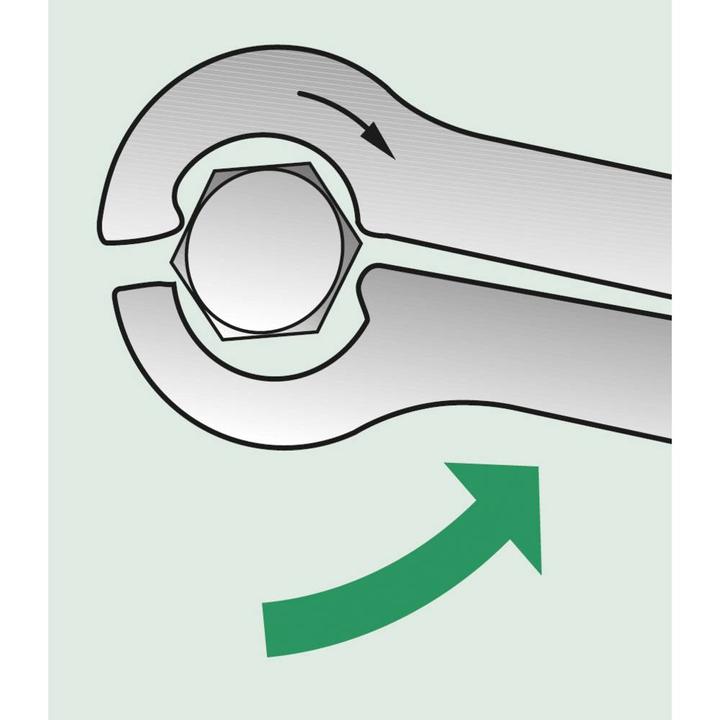 Actual product image Stahlwille Ratchet wrench FastRatch No.240 (4 mm)