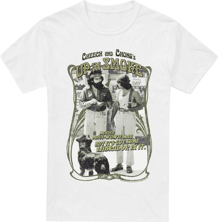 Immagine prodotto Cheech & Chong Up In Smoke Maglietta Labrador Uomo (S)