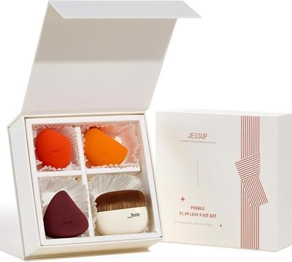 Image du produit Jessup Pinceau de fond de teint avec éponge de maquillage (Fond de teint)