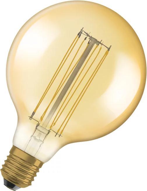 Osram Vintage 1906 Led Classic Slim Filament Globe (E27, 8.80 W, 806 lm, 1 x, F)