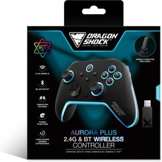 Immagine prodotto Nuance Dragon Aurora Plus Wireless Nero per Nintendo (Android, iOS, PS3, PC)