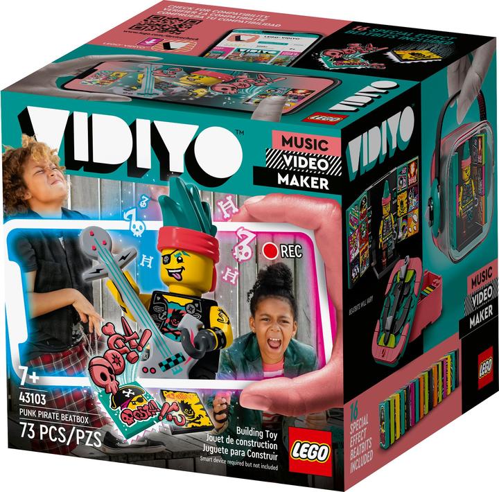 Image du produit LEGO Punk Pirate BeatBox (43103, LEGO Vidiyo)