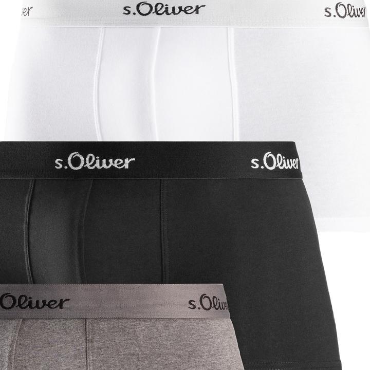 Produktbild S.Oliver Boxershort Casual Stretch (XL, 3er Pack)