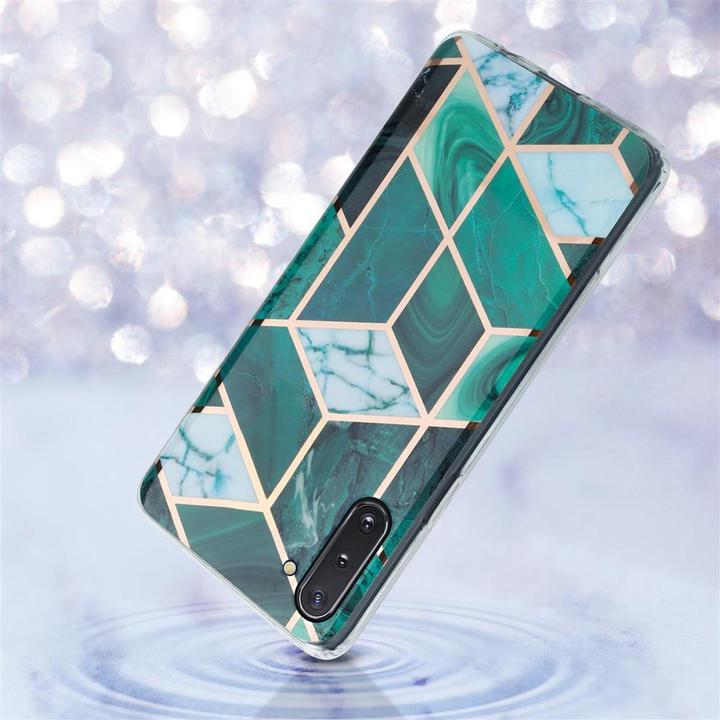 Actual product image Cadorabo IMD TPU Colorful Marble Cover (Samsung Galaxy Note 10)