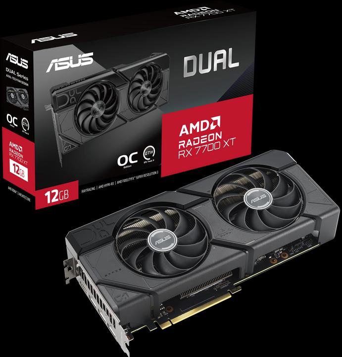 Produktbild ASUS Dual Radeon RX 7700 XT OC Edition (12 GB)