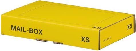 Actual product image Smartboxpro Parcel shipping box MAIL BOX, size: XS, yellow (1 x)