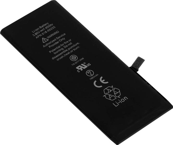 Actual product image Clappio 1960 mAh replacement battery 3.8V suitable for Apple iPhone 7 (Battery 616-00255)