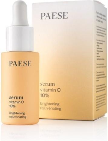 Actual product image Paese Care Serum Vitamin C 10% Brightening Rejuvenating Brightening & Rejuvenating Oil Serum From (15 ml)