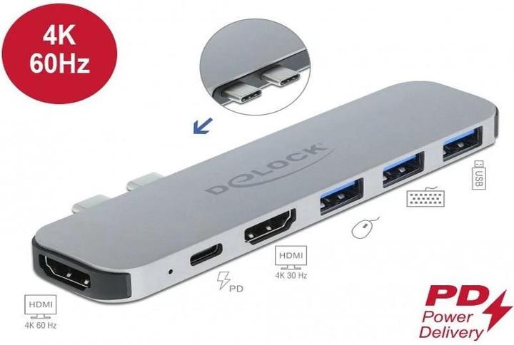 Actual product image Delock Dockingstation für MacBook (Docking port (proprietary), 1 Ports)