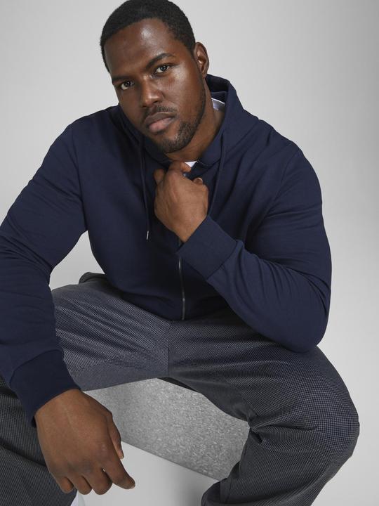 Produktbild Jack & Jones Durchgehender Reissverschluss Plus Size Hoodie (XXL)