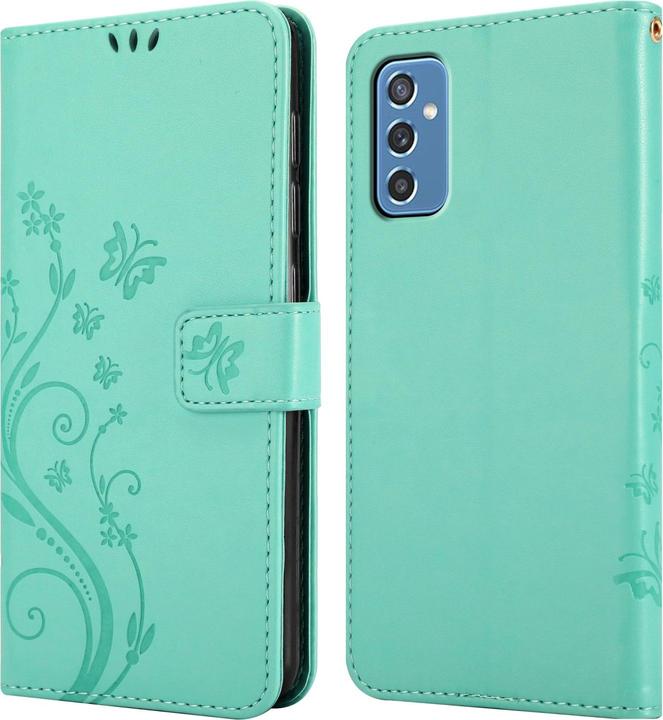 Immagine prodotto Cadorabo Copertina del libro a fiori (Samsung Galaxy M52 5G)