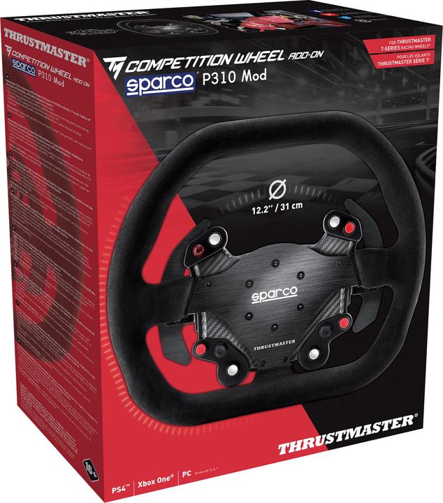 Image du produit Thrustmaster Roue de compétition AddOn Sparco P310 Mod (PS4, PC, Xbox One X, Xbox Series X, Xbox One S, Xbox Series S)