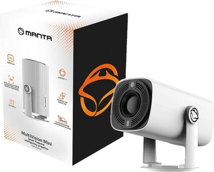 Produktbild Manta PMA202A24 MultiVision Mini Smart Projector (250 lm)