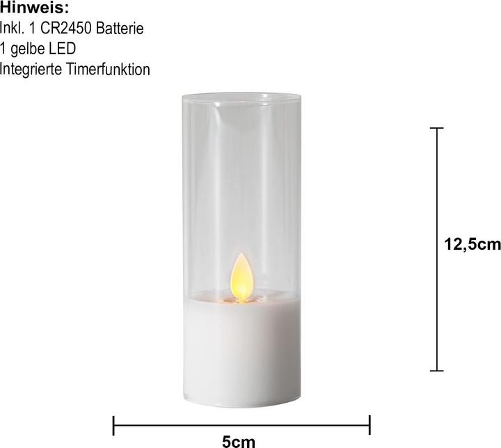 Actual product image Star Trading LED Pillar Candle M-Twinkle (1 x)