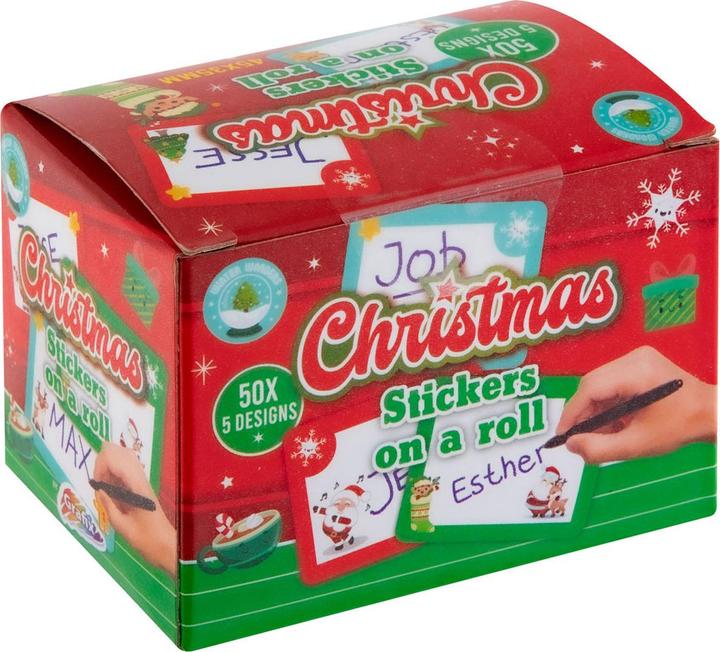 Image du produit Grafix Autocollants de nom de Noël, 50pcs