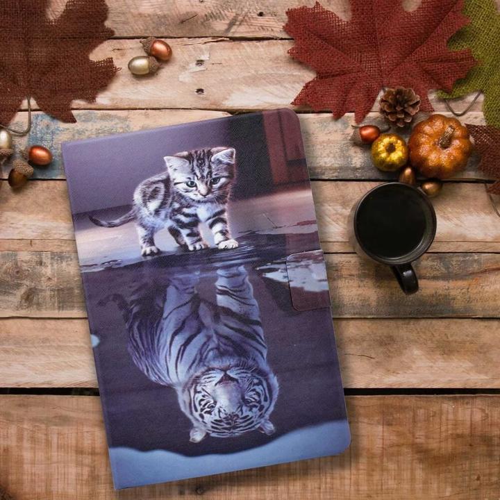 Actual product image Cover-Discount iPad 2022 (10.Gen) - protective cover cat (iPad 2022 (10th Gen))