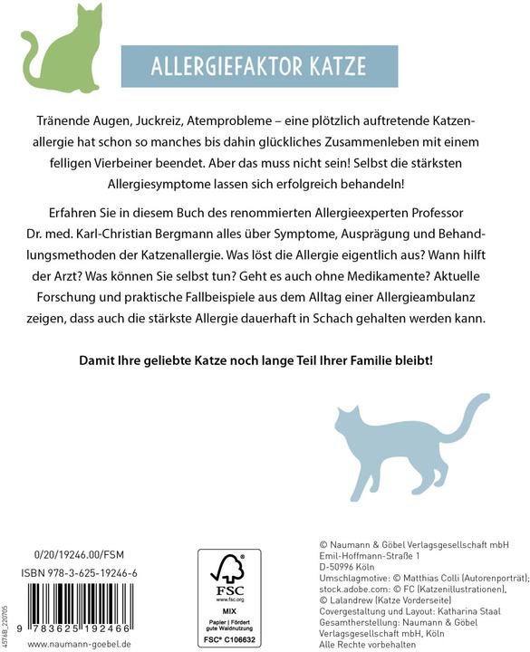 Image du produit Diagnose Katzenallergie (Allemand, Karl-Christian Bergmann, 2022)
