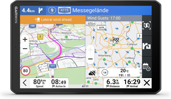 Actual product image Garmin dezl LGV820 8" Truck GPS, Europe (8")