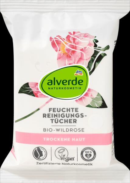 Produktbild dm alverde Reinigungstücher Bio-Wildrose (Reinigungstücher)