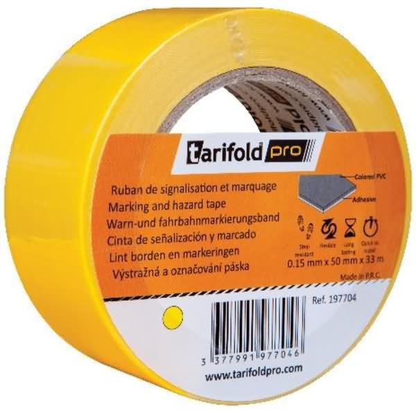 Produktbild Tarifold Markierungsklebeband Boden 197704 50mmx33m ge (50 mm)