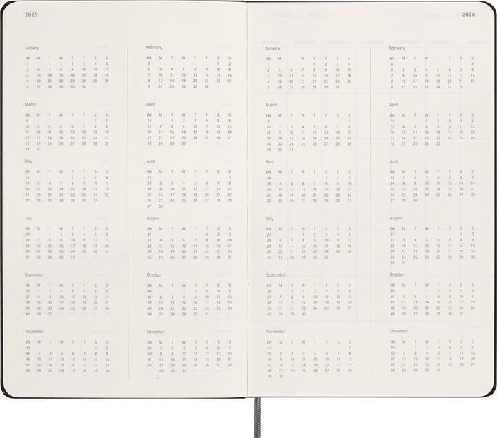 Produktbild Moleskine Notizkalender (A5, Englisch)