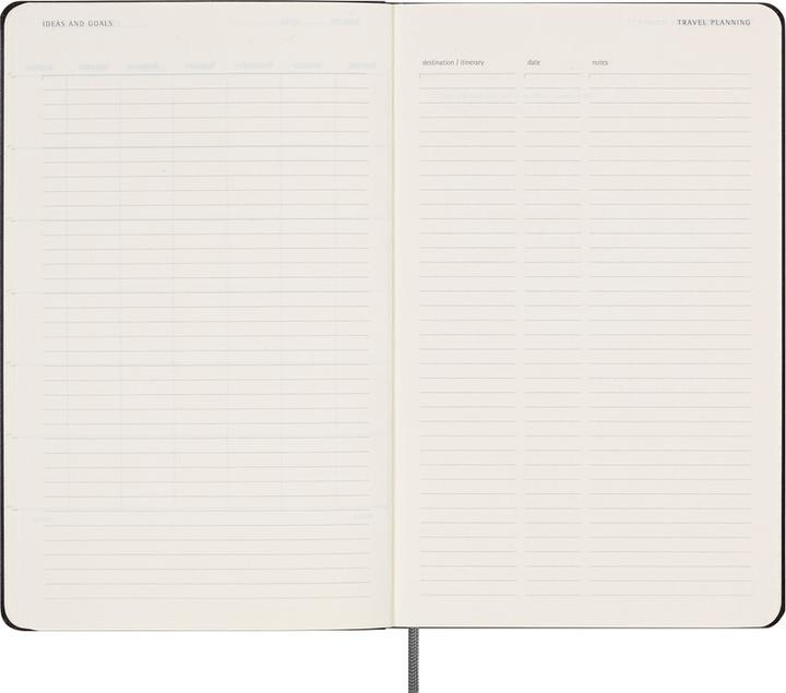 Produktbild Moleskine Notizkalender (A5, Englisch)