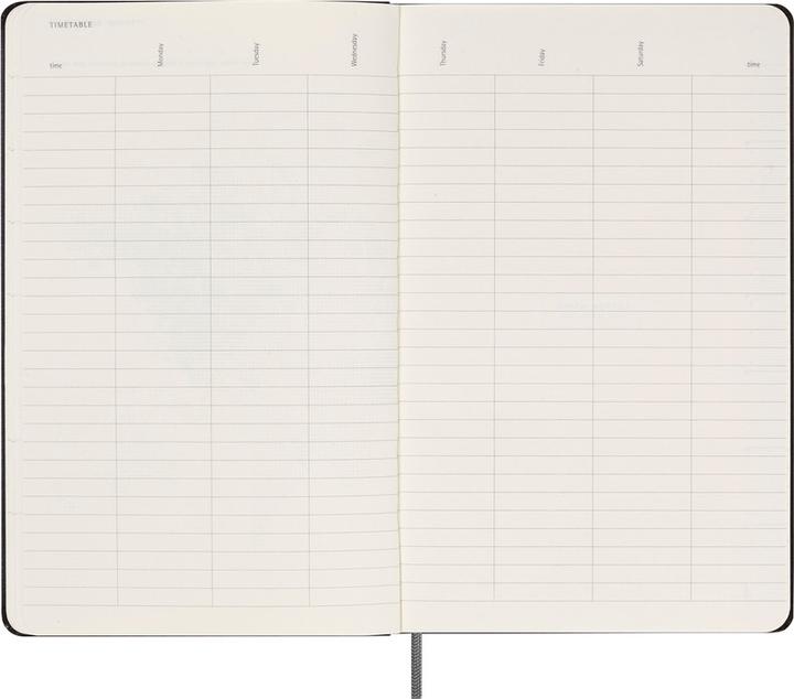Produktbild Moleskine Notizkalender (A5, Englisch)