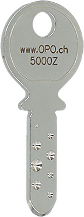Kaba Clé de cylindre 8 5000 Z (Clé à cylindre)