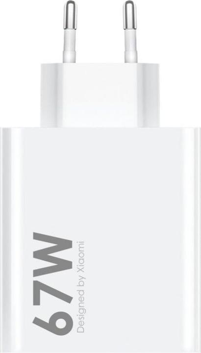 Immagine prodotto Xiaomi MDY-14-EW Caricatore da viaggio USB-A 67W Bianco (in blocco) (67 W)